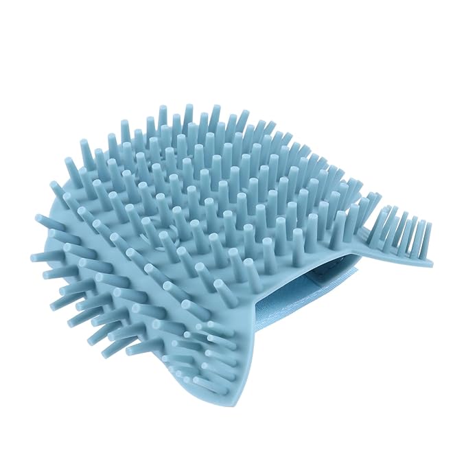 VICASKY Pet Grooming Brush Silicone Massage Brush Cat Wall Matted Fur Remover for Cats Flea Comb