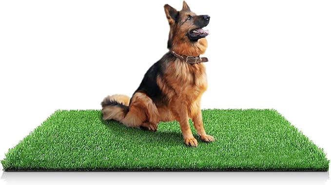 Artificial Grass Rug Turf for Dogs Indoor Outdoor Fake Grass for Dogs Potty Training Area Patio Lawn Decoration (59.1 x 39.3 Inch (Pack of 1))