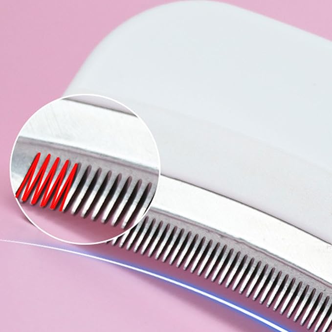 Cats Furs Trimming with Stainless Steel Reduces Loose Hair Easy Efficient Use for Dog Health Coat Maintenances Pet Grooming Tool