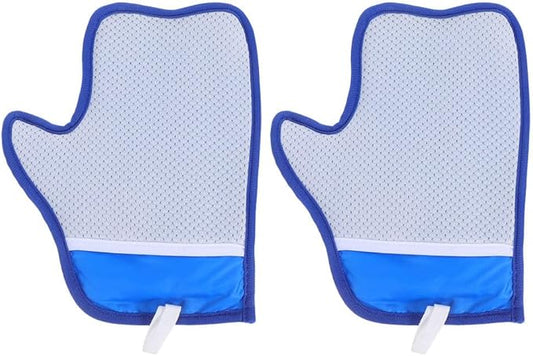 YARNOW 2pcs Cat Grooming Gloves: Pet Hair Removal Gloves Dual-Sided Electrostatic Grooming Mitt for Cats and Dogs - Pet Hair Remover for Couch Carpet Clothes Car Interior