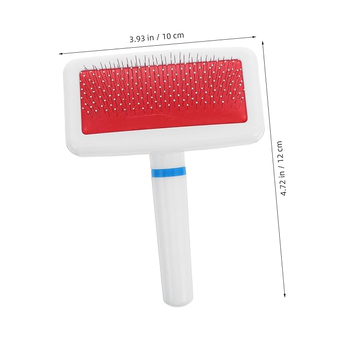 Balacoo 5pcs Professional Pet Grooming Comb for Dogs and Cats Skin Friendly Effortless Mat and Tangle Removal for Long Hair Breeds Like Poodles and Doodles
