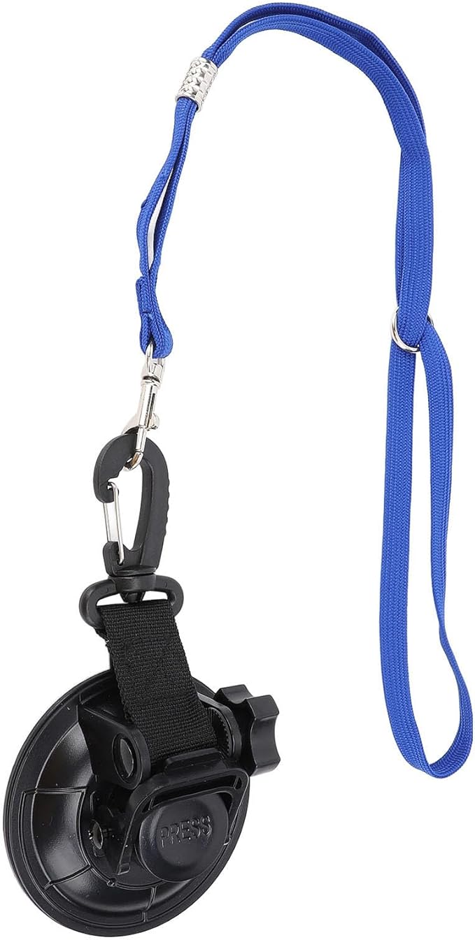 AYNEFY Dog Bathing Tether Other Hiking Camping Supplies Leash with Suction Cup for Dog Cat Shower Grooming Bath Bathing Tether Adjustable Pet Mountaineering Camping (Large)