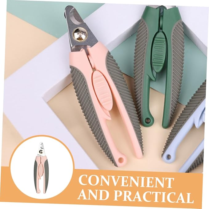 Professional PET Nail Clipper for Dogs and Cats Compact Wear-Resistant Nail Trimmer Ergonomic Grip for Daily Use and Grooming Supplies