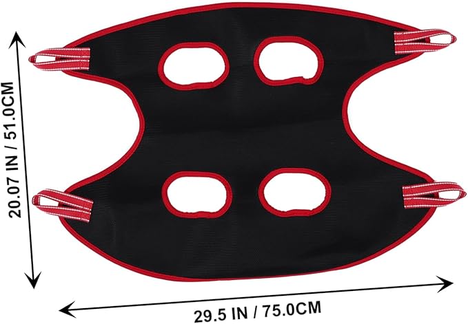 Kisangel Professional Cat Dog Grooming Hammock Nail Clippers Set Dog Grooming Bag for Medium and Small Pets