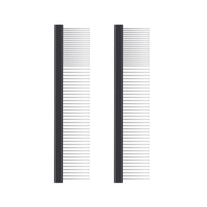 2PCS Hair Brush Comb For Cats Shedding Furs Grooming Dog Remover Massage Messfree Pet Grooming Supply Cats Hair Deshedding Brush