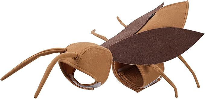 Pet Costume Funny Cockroach Animal Cosplay Dress Accessories Pets Cosplay Supplies Realistic Pet Costume
