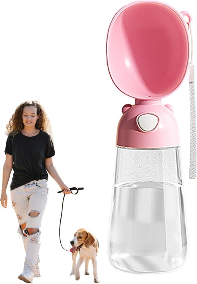 Dog Water Bottle, Leakproof Pet Drinking Bottle, Puppy Watering Dispenser for Walking Camping Outing Personal Pet Supplies Pets Protective Guard 500ml Capacity Professional Grade Authentic Model