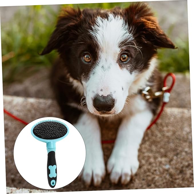 Happyyami Pet Massage Comb for Dogs and Cats Lint Brush Grooming Tool Pet Supplies Fine Craftsmanship