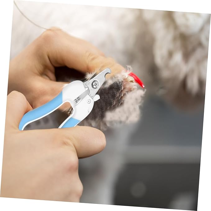 Kisangel 1Set Pet Cat Grooming Hammock with Nail Clipper Comb and File for Small to Medium Dogs and Cats Stabilizing Grooming Sling for Easy Nail Trimming and Body Support