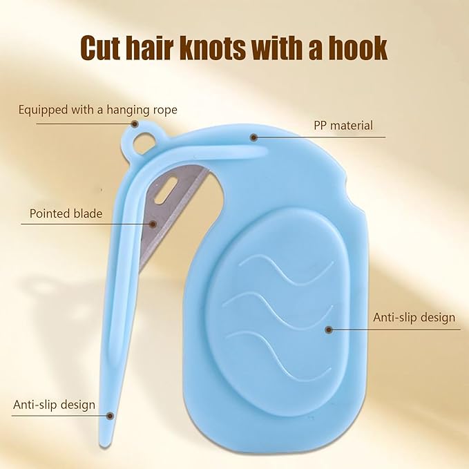Cat Knotting Comb - Dogs Cats Knotting Grooming Tool,Knot Release Pet Comb | for Kittens Puppies Home Apartment Bath Shower