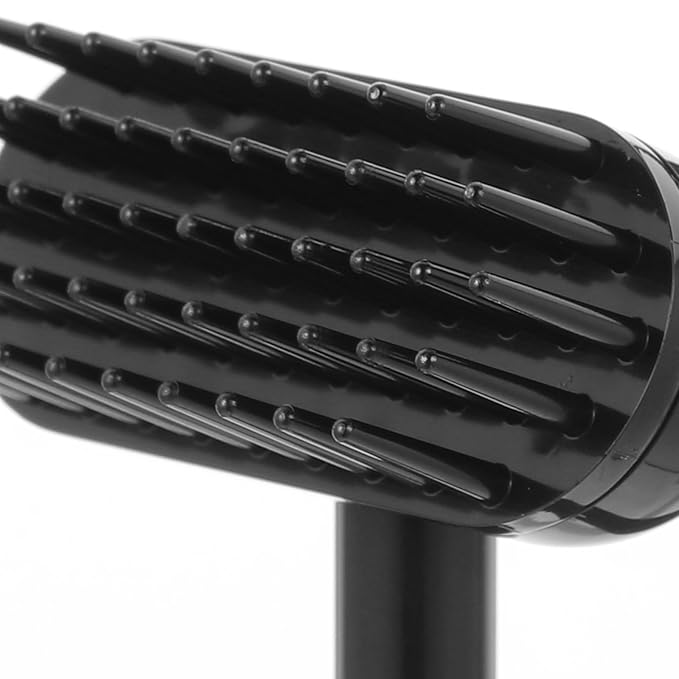 FAVOMOTO Cat Grooming Brush Mini Massage Scratch Brush for Cats Black Pet Hair Removal Tool Suitable for Daily Fur Cleaning and Itching Relief