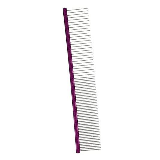 SUPVOX Portable Cat Hair Comb Pet Fur Removal Comb with Rounded Needles for Gentle Grooming Daily Use Household Pet Accessory in Purple
