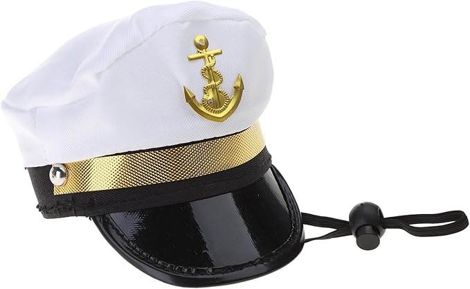 Christmas Pet Hat Cute Captain Pirate Hat for Dog Dress Up Supplies Lovely Halloween Carnival Clothes Accessory Funny Hats for Halloween Cosplay