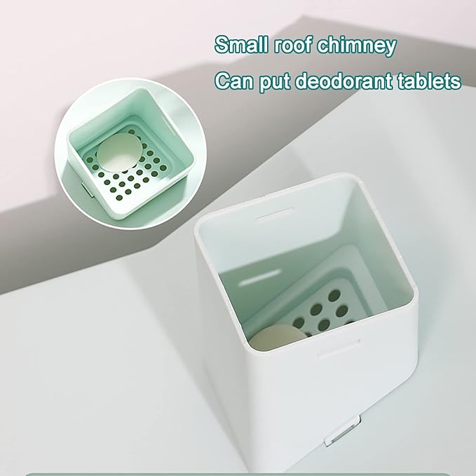 Cat Litter Tray Cats Litter Box with Front Entry/Exit XXL Extra Large Space Toilet Boxes with Drawer Type Cat Litter Tray and Pet Litter Shovel,Prevent Leakage (Color : Gray)