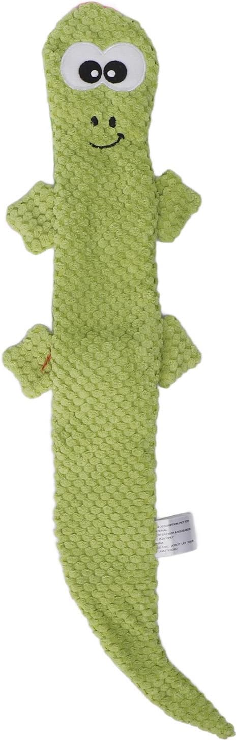 Squeaky Lizard Dog Toy Teeth Grinding Plush Chew Pets Supplies Anxiety Reducing Bite