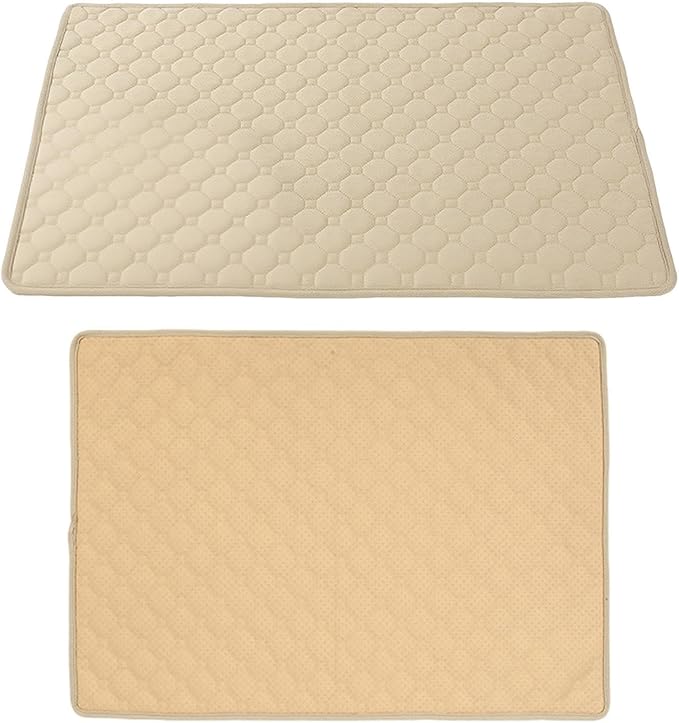 Absorbent Dog Pee Pads, XL Potty Training Mats, 50*60cm Reusable Cat Urine Pad for Hygiene Control Pet Supply for Indoor Outdoor Travel Sleeping Playing Whelping Home Puppy Kitten