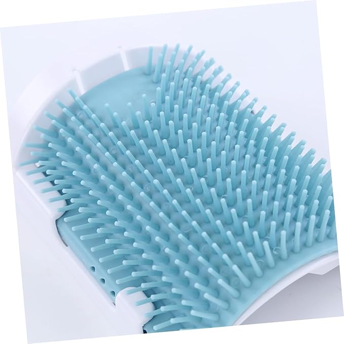 Self-Grooming Cat Brush with Rubber Bristles Cat Massage Tool for Shedding and Grooming Light