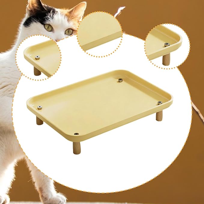 Raised Pet Feeder Stand Cat Dog Bowl Tray for Pet Supplies Food Dispenser