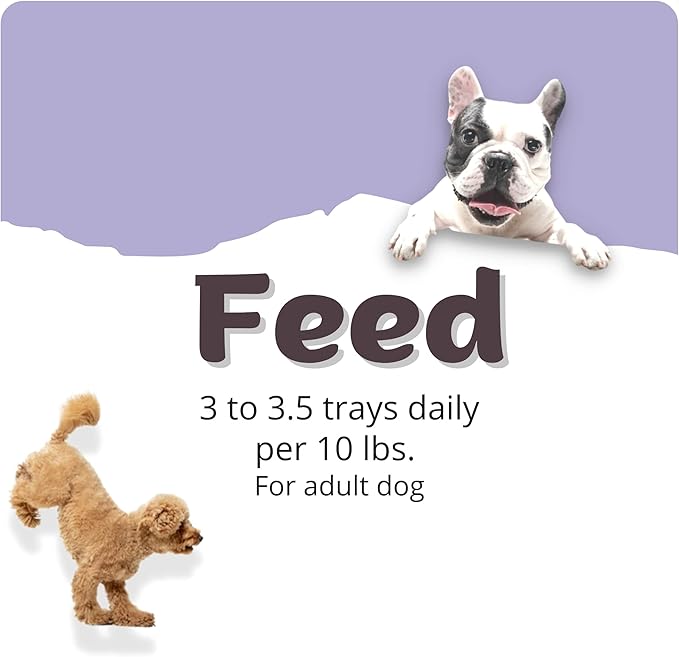 15 Trays Wet Dog Food 3.5 OZ Filet Mignon Flavor + Gift Bone
