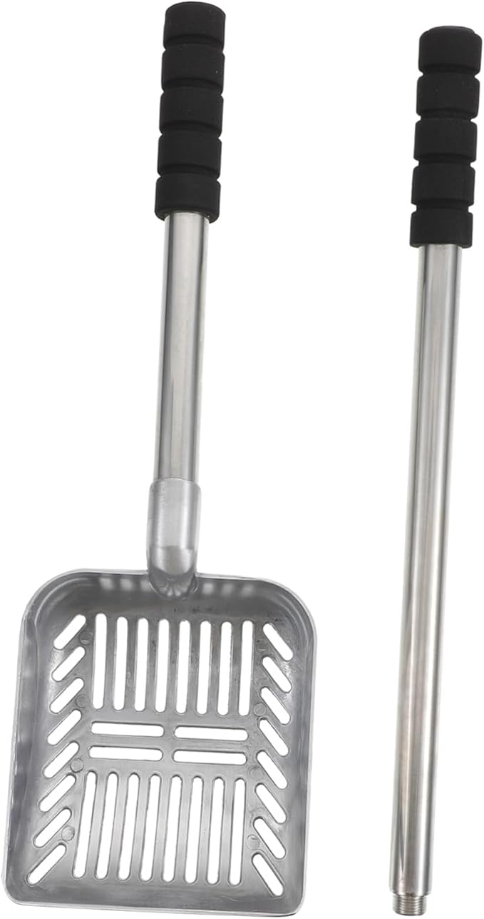 Handle Cat Litter Shovel Detachable Cleaning Tool for Easy Pet Poop Disposal Design for Cats and Dogs Effortless Cleaning