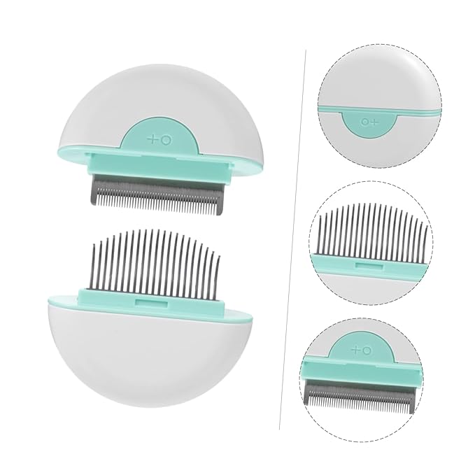 Toyvian Cat Stripping Tool Cat Grooming Comb for Matted Fur Cleaning Tool Massage Brush