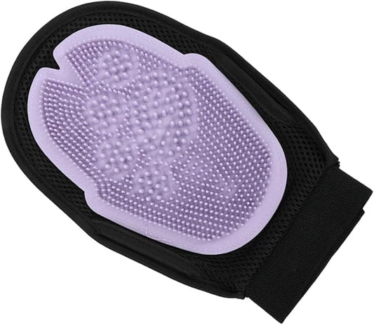 Pet Grooming Gloves, Dog Brush Glove, Soft Comb Design, Combing Mitts to Shedding, Bath Supplies Pet Massaging and Grooming,