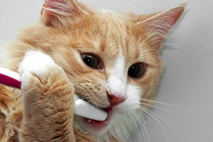 cat Breath freshener - CAT Teeth Health - Advanced Mouth Health Complex - Immune Boost - cat Vitamin c - 1 Bottle (60 Tablets)