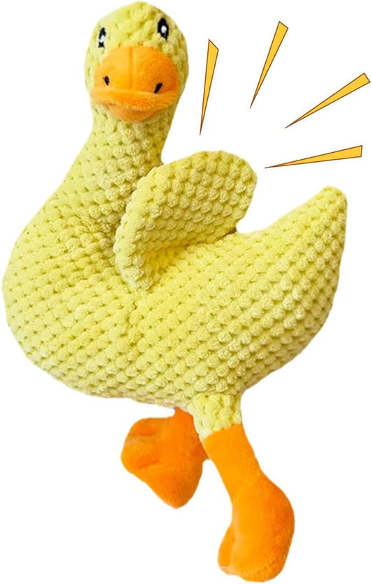 Interactive Dog Toys | Soothing Plush Toys with Squeak and Soft Stuffing - Sound Chew Toys for Puppy Games | for Puppies and Small Large Breeds Indoor Outdoor