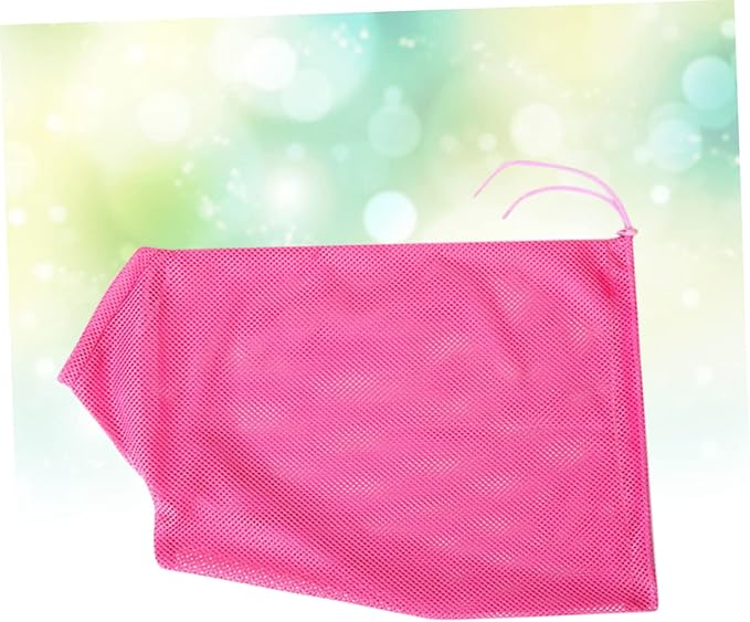 BESPORTBLE Multi-Function Cat Grooming Bag Breathable Mesh Pouch for Washing Nail Trimming and Feeding Color for Cats and Kittens Pull Rope Design