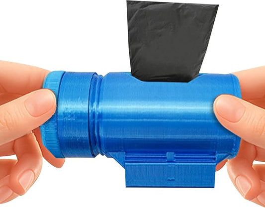 Dog Poop Bag Dispenser | Portable Outdoor Pet Supplies | Dog Trash Bag Dispenser | for Courtyard Beach Park Sidewalk Pavement Hiking Backpacking Camping Picnic