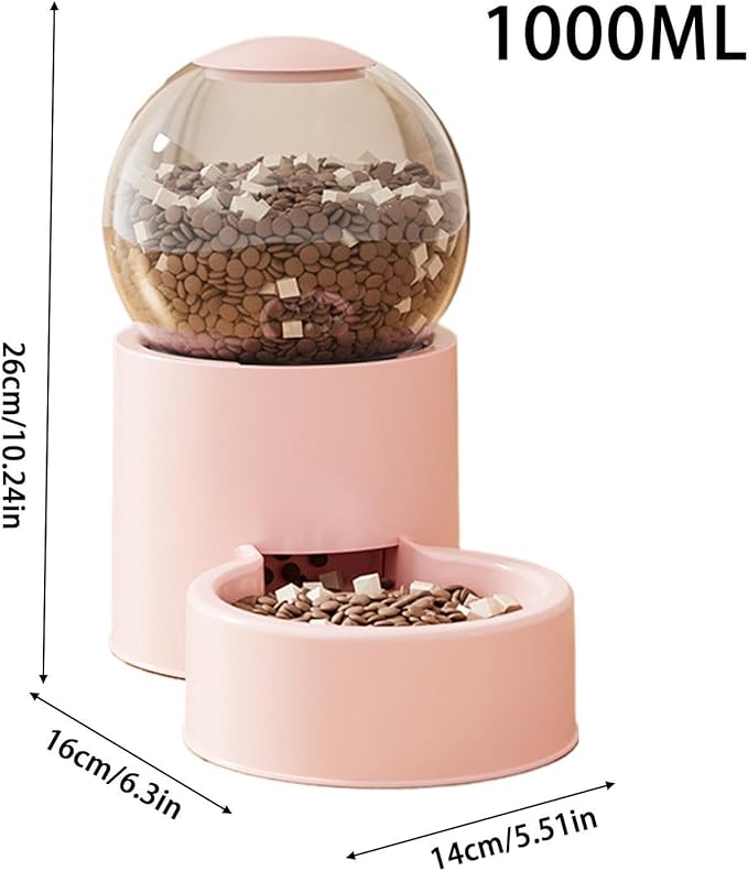 Automatic for Cats – Automatic Water Dispenser for Dogs, Home Dispenser for Pet Food | for Use in Indoor Patio Living Room Home Holidays, Travel and Weekend Getaways