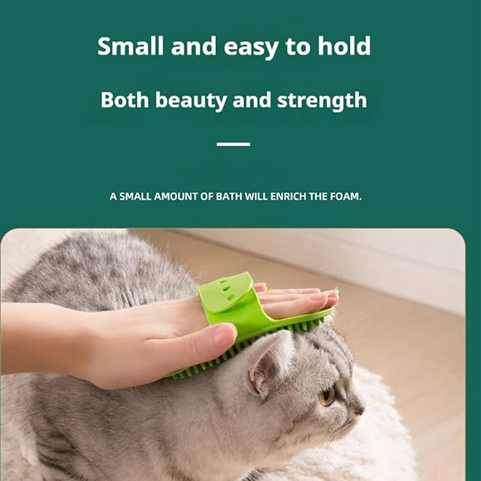 Silicone Grooming Strap Pad for Cats, Silicone Grooming Strap Pad 2-in-1self Groomer for Kitten,Bathing Brush,Scratching Board Pet Supplies for Cats Tree Furniture Sofa Chair Legs (2pcs Red)