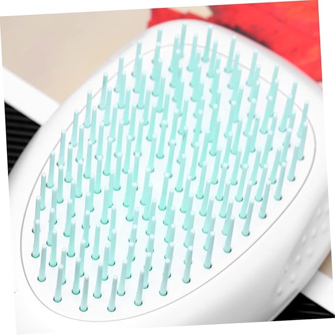 Pet Grooming Tool Hair Removal Comb for Dogs and Cats Comfortable Grip Hanging Lanyard for De-shedding and Cleaning Practical and Reusable Grooming Brush
