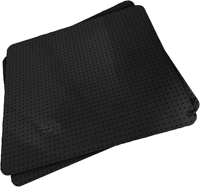 RESILIA Furniture Protector Pet Deterrent Tiles - Pet-Free Training Mat, for Cats, Dogs, Rabbits, Indoor and Outdoor Use, Black, 21 Inches x 19 Inches, 2 Pack