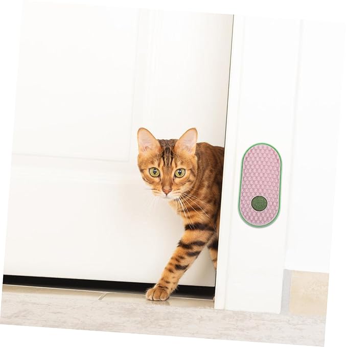 ibasenice Cat Scratching Toy Wall Scratcher Indoor Cat Grooming Tool Pet Massaging Comb