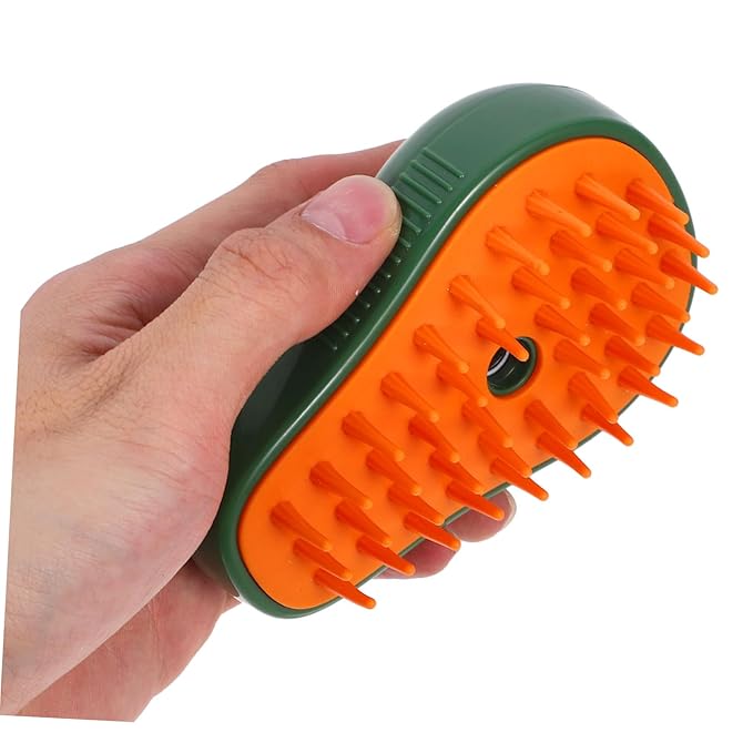 BESPORTBLE Cat Grooming Brush Steam Self-cleaning Comb Pet Hair Removal Indoor Cat Supplies