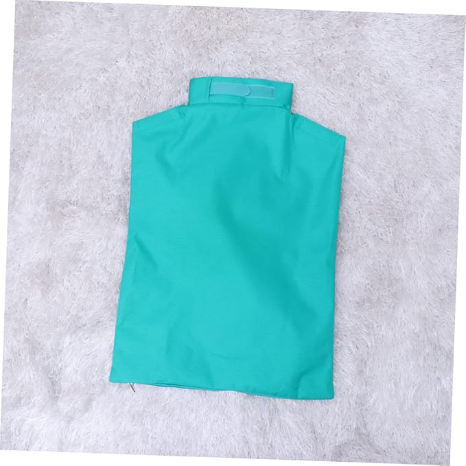 Multi-Functional Cat Grooming Bag Bathing Pouch Durable Breathable Material for Nail Trimming Medication Deep Green