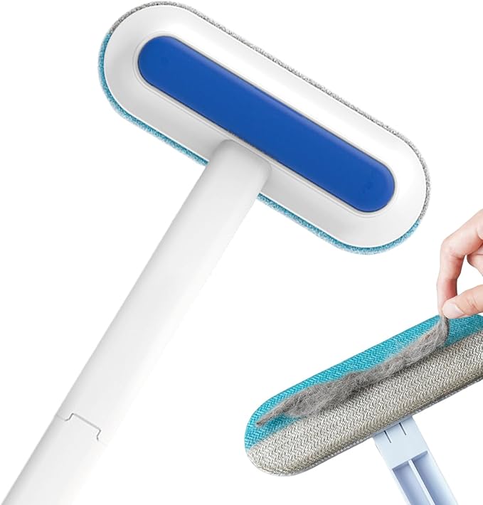 Pet Hair Removal Brush | Electrostatic Dog Grooming Supplies,Mesh Screen Cleaner Brush - for Dog Owners Office Car Clothes Bedding Sheets Carpets Sofas Apartment Mattress