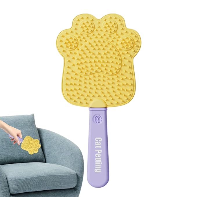 Dog Hair Remover - Double-Sided Grooming and Cleaning Massage Brush | Cat Comb Pet Hair Removal for Furniture, Couch, Carpet, Fabric, Clothes, Bed, Mat, Home, Office, Travel, Apartment
