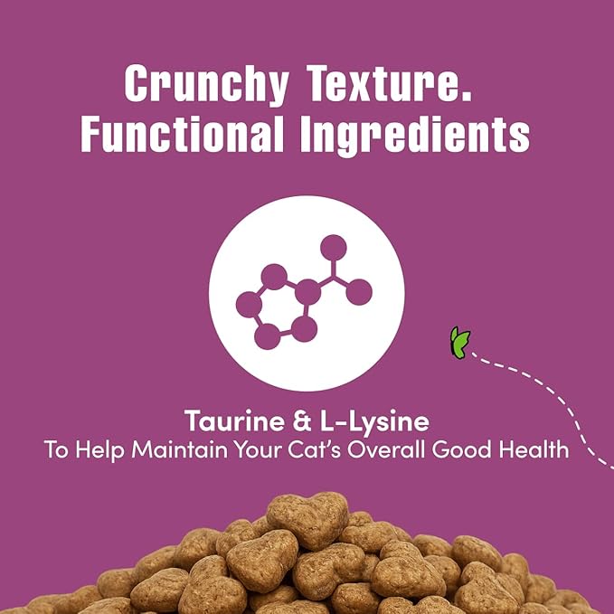Get Naked Digestive Health Crunchy Cat Treats 2.5oz - Chicken Flavor, Grain-Free Cat Probiotics for Indoor Cats, Supports Healthy Digestion, Dental Health & Immunity, Made in The USA