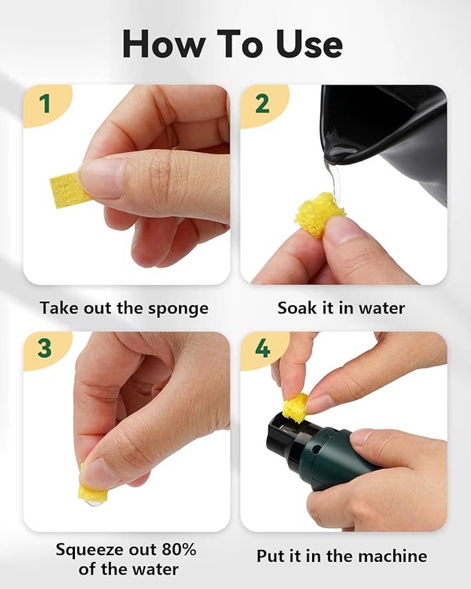 weini Dog Nail Grinder with Sponge Dust Collection, Ultra Quiet <35dB Pet Nail Trimmer for Large Dogs & Cats, Professional 5-Speed Electric Dog Nail Grinder Quiet, 7H Runtime,White