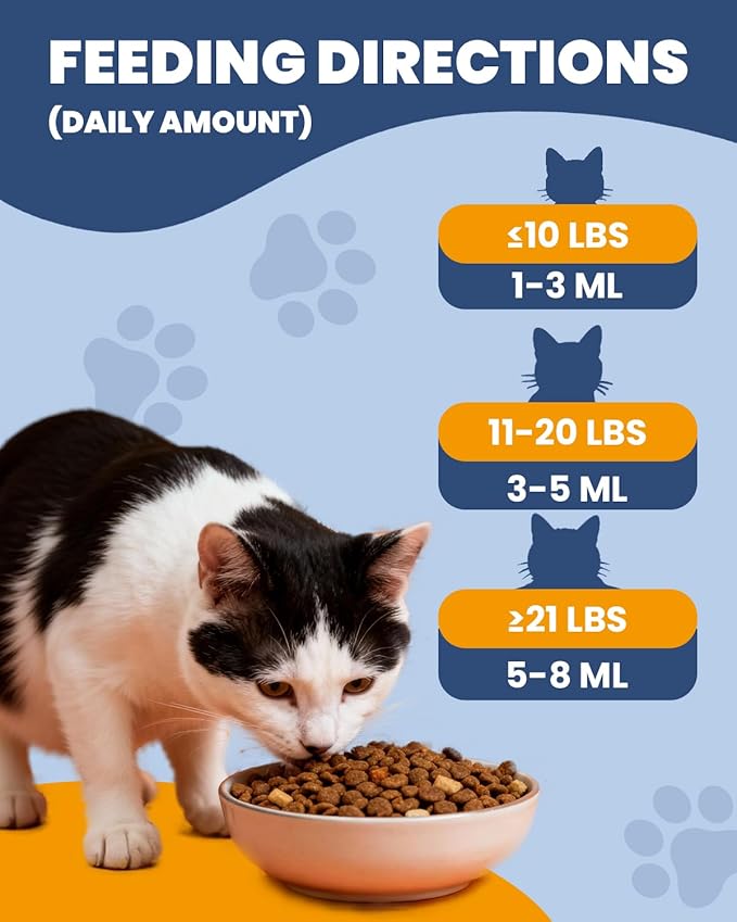L-Lysine for Cats - Lysine for Cats - Immune System, Normal Eye Function and Respiratory Health - Cat Lysine Paste with Taurine, Omega-3, Vitamins - 60ML, Chicken Flavor