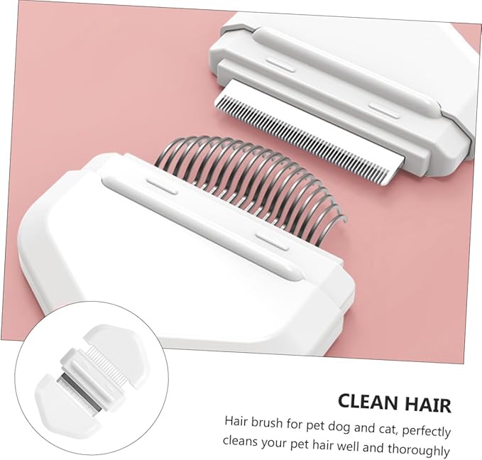Cat Grooming Kit Dog Brush for Matted Fur Pet Hair Removal Brush Cat Massage Comb Material