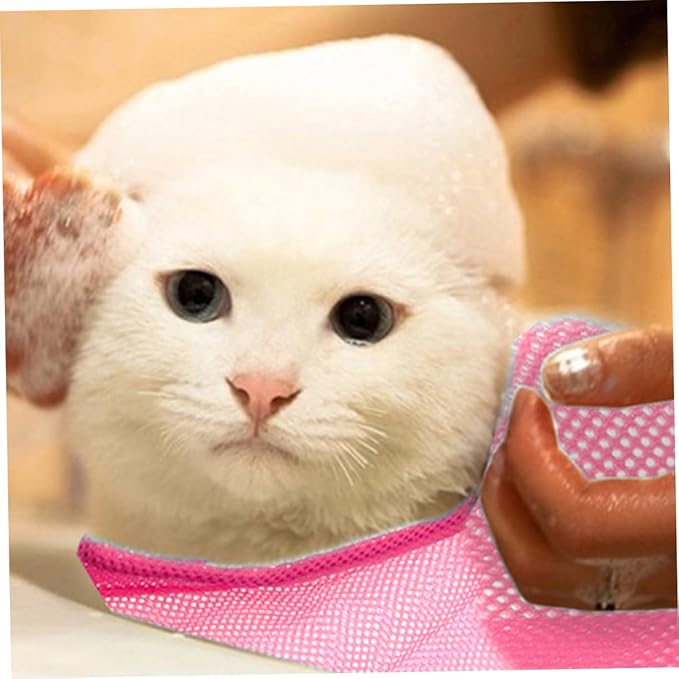 Multi-Function Cat Bathing Bag Grooming Mesh Bag for Nail Trimming Pet Supplies