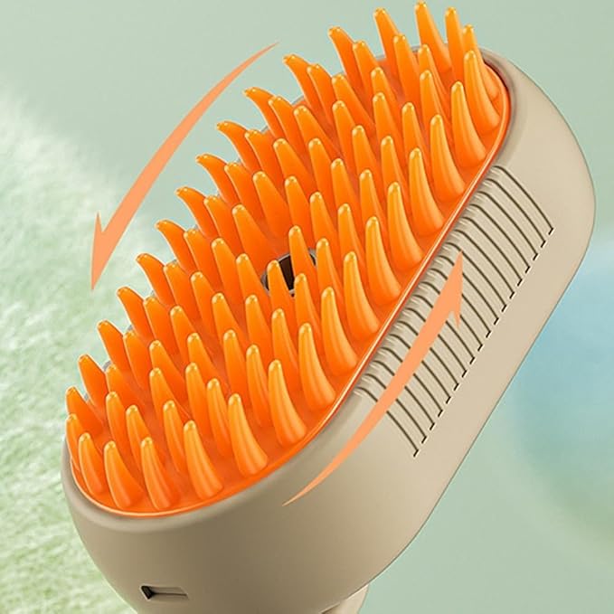 3-in-1 Cat Steamy Brush Self-Cleaning Dog Grooming Brush Electric Pet Massage Comb Pet Supplies