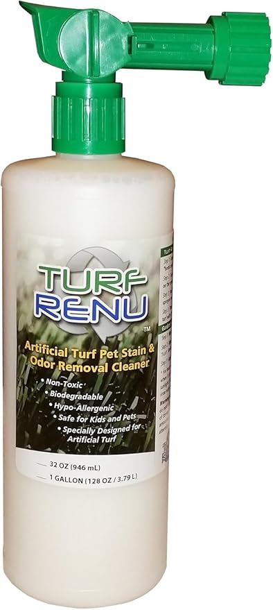 Tr10132 + Tr10101 Bio-Enzymatic Cleaning Solution for Synthetic/Artificial Turf and Pet Odor Control with Sprayer, 32-Ounce + 1-Gallon Combo-Pack