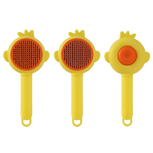 Lovely Shape Pet Comb Deshedding Brush with Easy Function Pet Grooming Accessory Hair Tool Deshedding Brush for Dog Cats