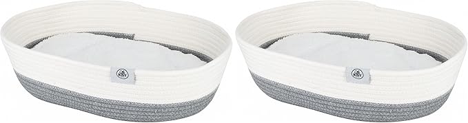 Kitty City Woven Cat Bed (Gray) (Pack of 2)
