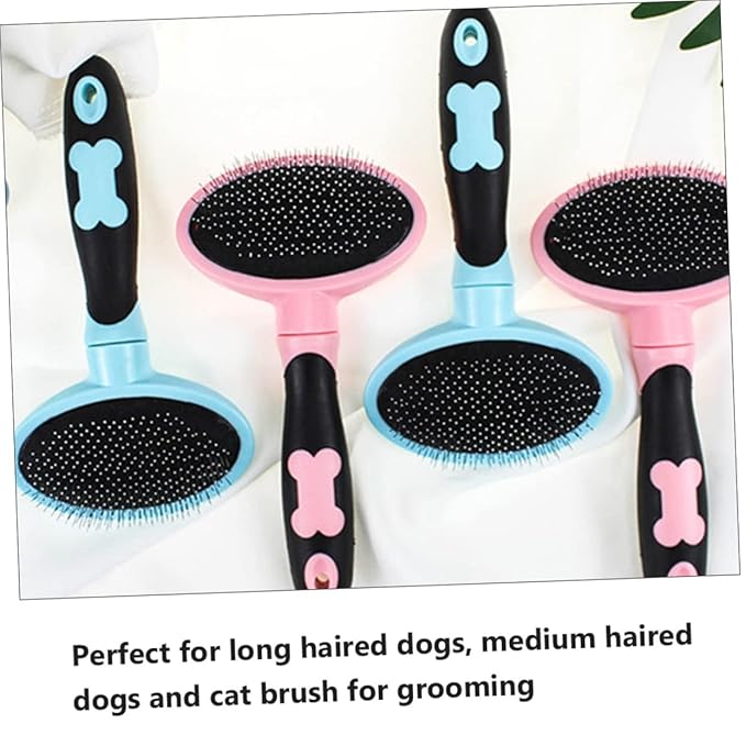 ERINGOGO 1pc Cat Self Dematting Comb for Cats Grooming Supplies Matted Remover Dog Brush for Shedding Cleaning Tool