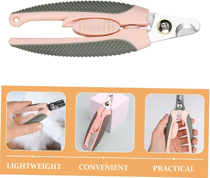 BESPORTBLE Professional Dog Nail Clipper Pet Grooming Clippers Small Dogs Nail Grinder Easy to Use